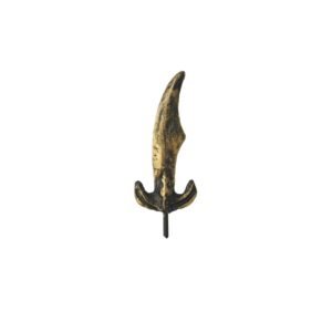Espada de Oya e Oba média Pintura em Dourado