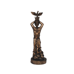 Orixa Ossain Medio Dourado