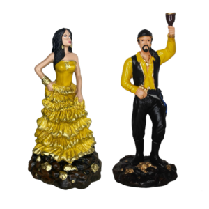 Casal de Ciganos Pequeno Amarelo (Novos)
