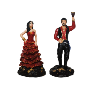 Casal de Ciganos Pequeno Vermelho (Novos)