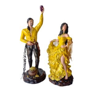 Casal de Ciganos Amarelo Médio
