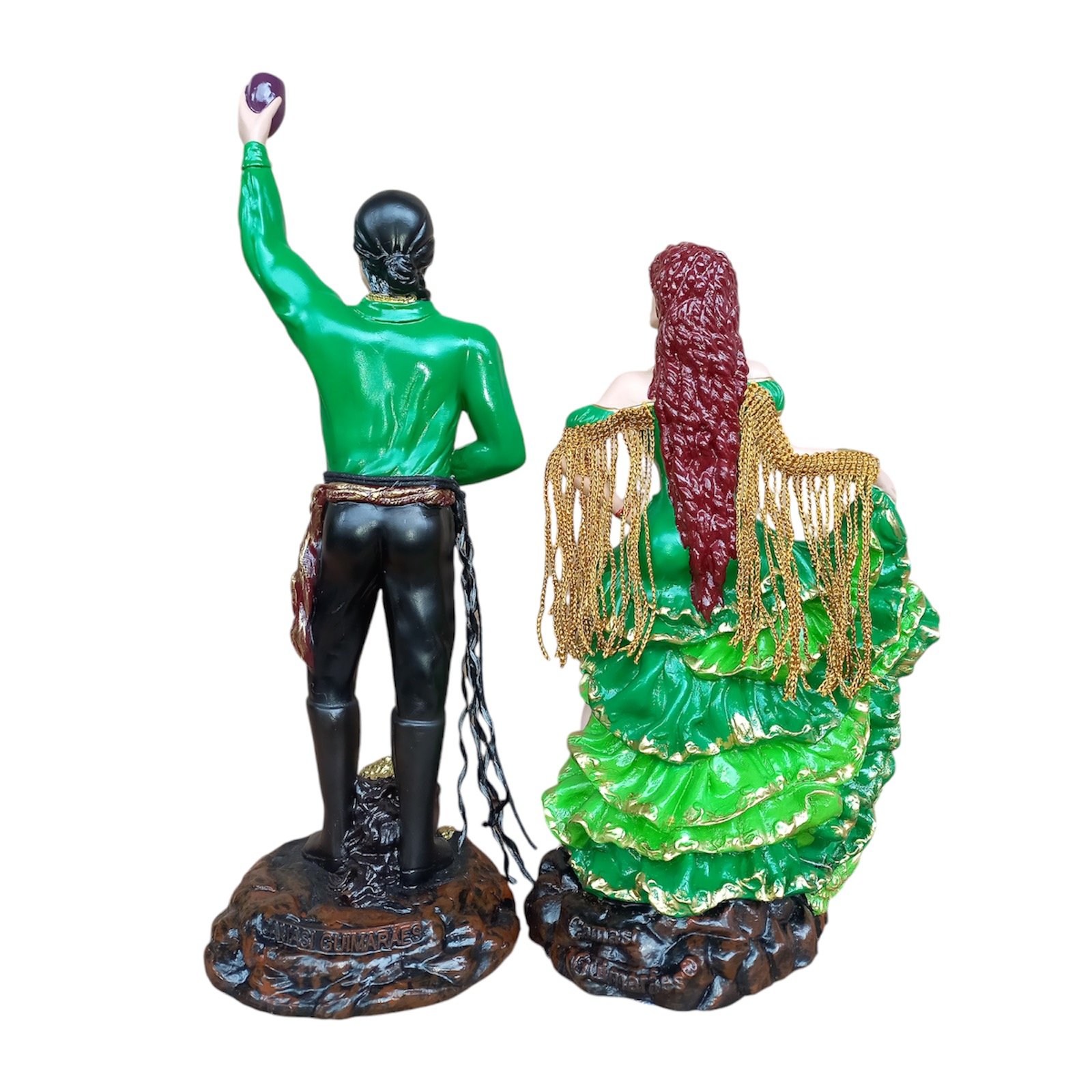 Casal de Ciganos Verde Médio - Imagem 2