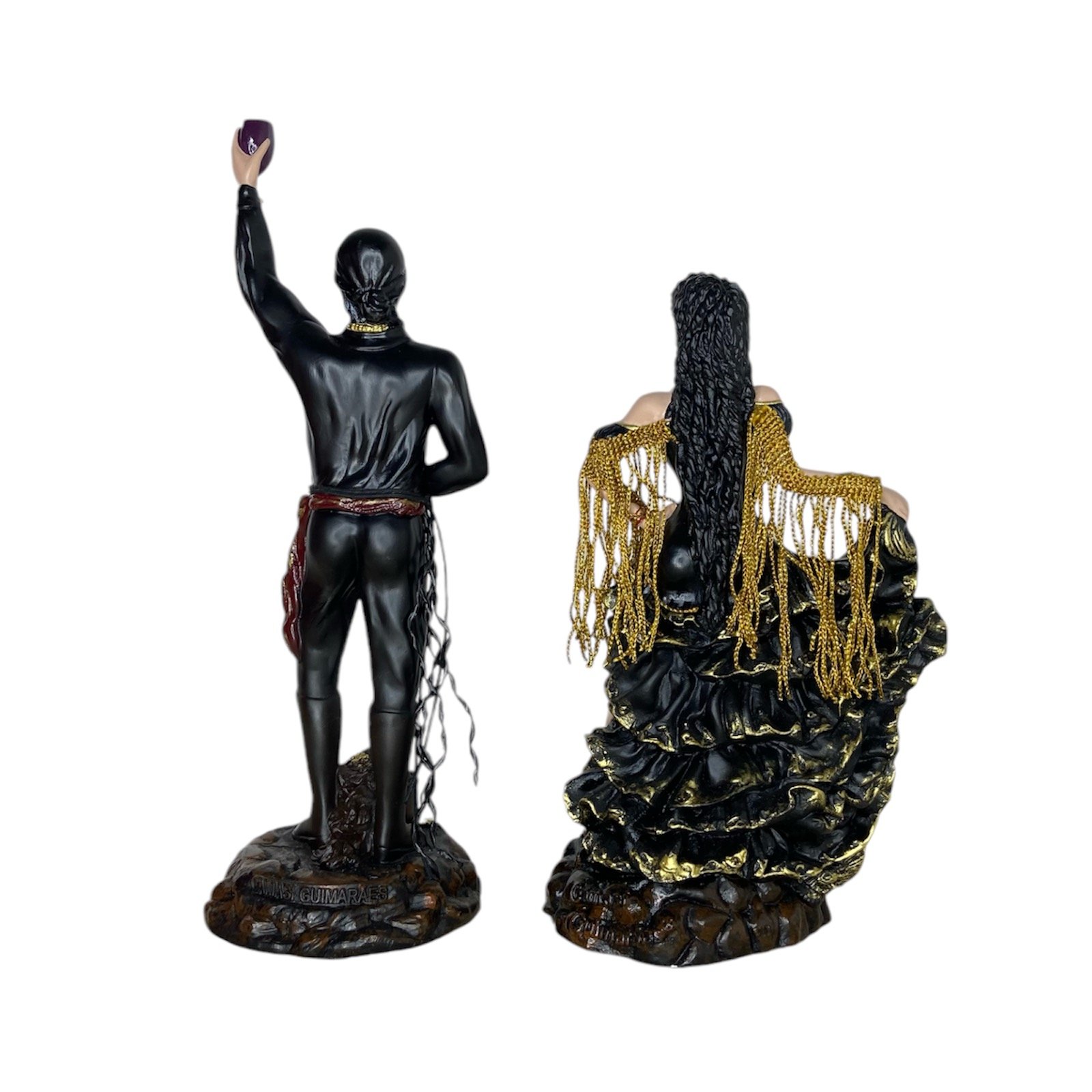 Casal de Ciganos Preto Médio - Imagem 2